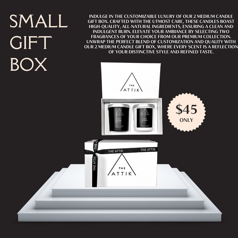 Gift Box- Medium Candle Duo - theattik.com.au