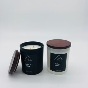 Italian Coast - Glass Jar Candle - theattik.com.au
