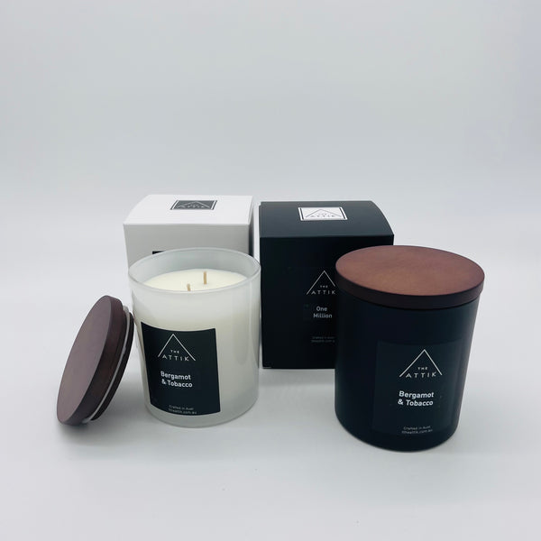 Italian Coast - Glass Jar Candle - theattik.com.au